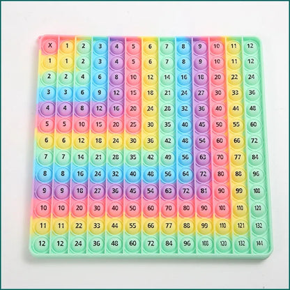 12×12 Multiplication Learning Board Game