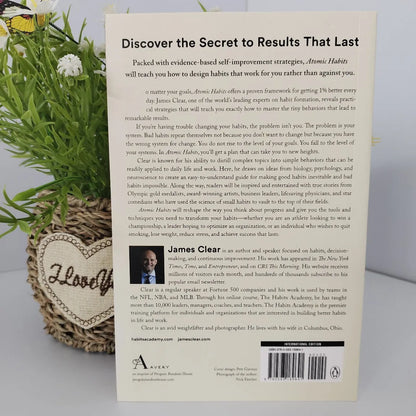 Atomic Habits By James Clear An Easy & Proven Way to Build Good Habits & Break Bad Ones Self-management Self-improvement Books