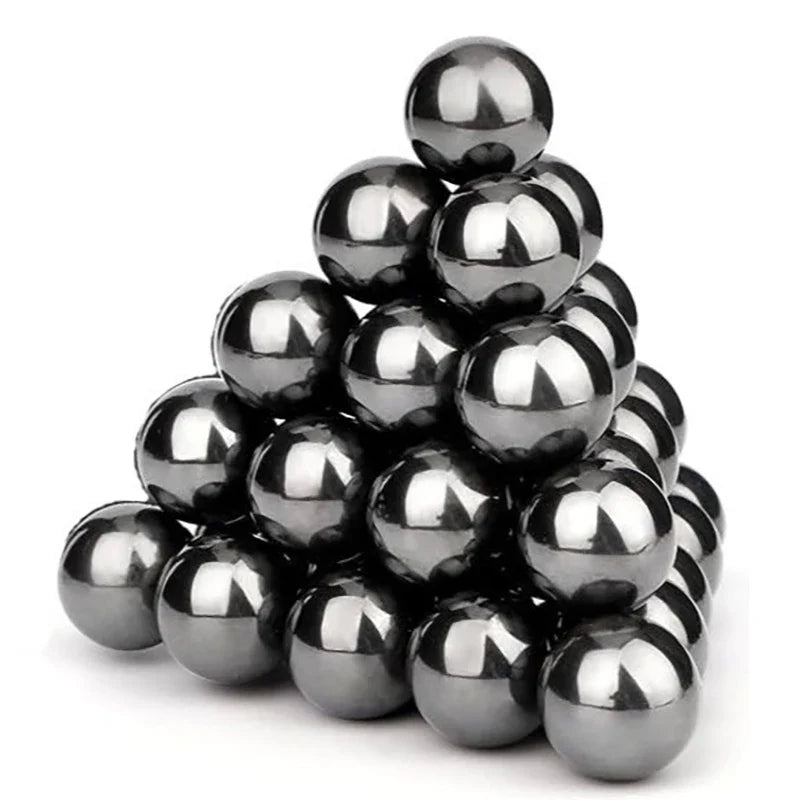 Magnetic Ball Beads 15mm Black Sphere Puzzle Set