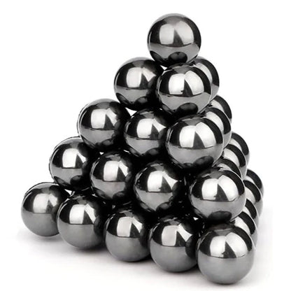 Magnetic Ball Beads 15mm Black Sphere Puzzle Set