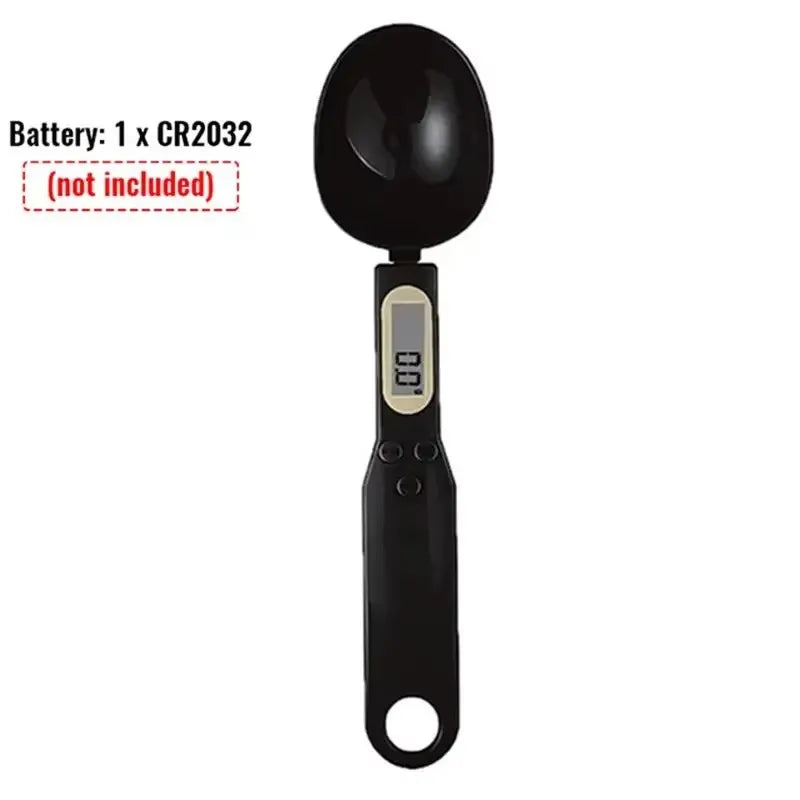 LCD Digital Measuring Spoon – Electronic Kitchen Scale for Baking & Coffee
