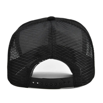 Custom Logo 5 Panel Mesh Baseball Cap for Outdoor Branding