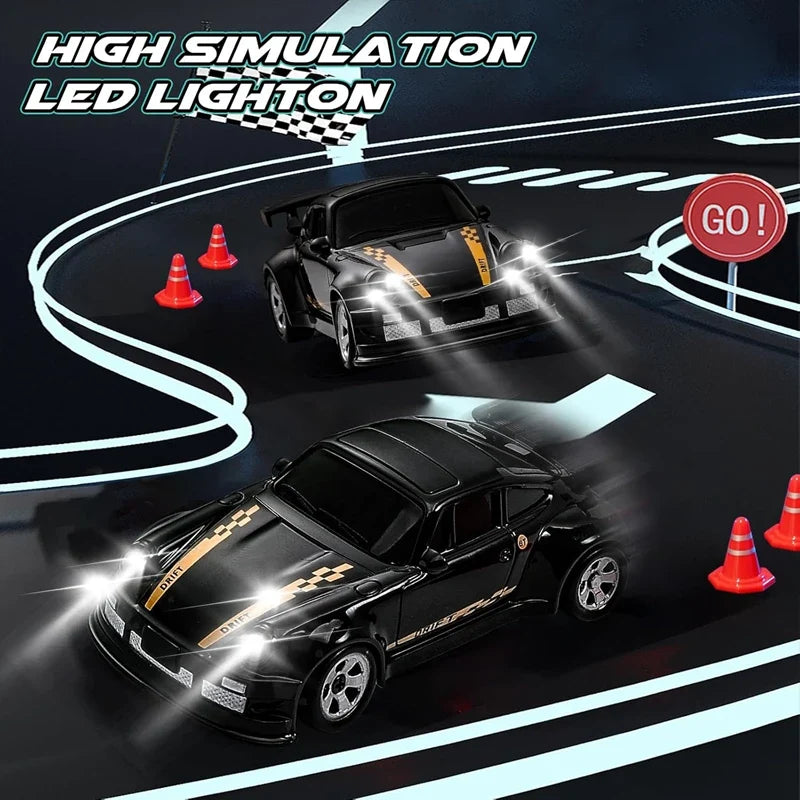 1:64 Mini 4WD Drift RC Car with Remote Control