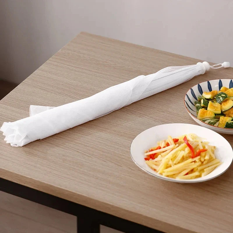 Food Cover Mesh Folding Washable Flies Tables Cover Insect Proof Protective Dish Covers Home Kitchen Storage Accessaries