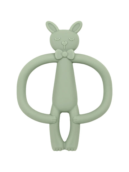 Silicone Baby Teether Rabbit Teething Toy for Infants