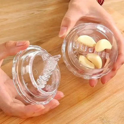 Manual Multifunctional Garlic Crusher – Rolling Garlic Press & Chopper