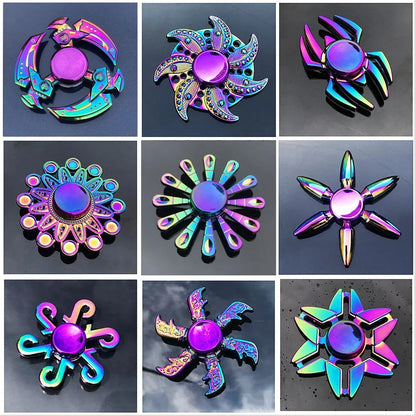 Rainbow Metal R188 Fidget Spinner
