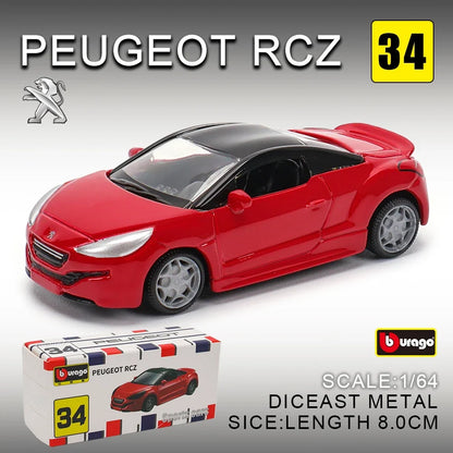 Bburago 1:64 Diecast Sports Car Model Collection