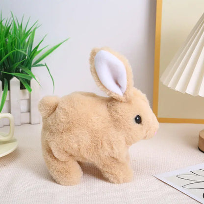 Electric Walking Bunny Plush Toy for Interactive Kids Playtime