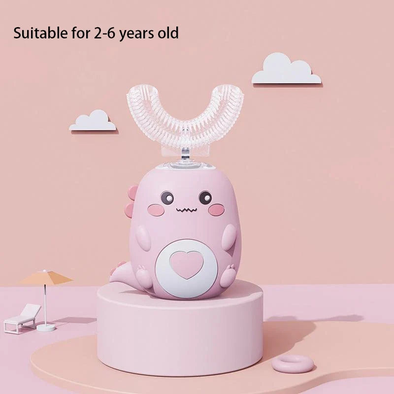 Kids U-Shaped Electric Toothbrush Rechargeable Sonic Brush