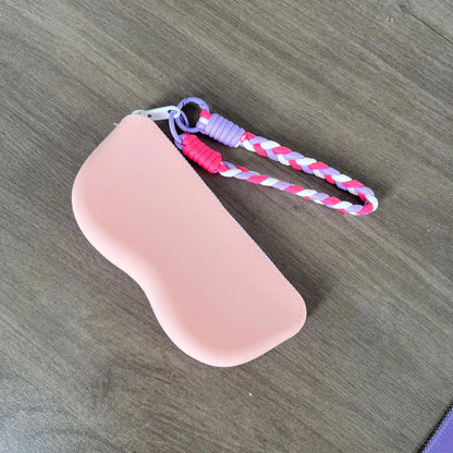 Silicone Zipper Eyeglass Case – Waterproof Sunglasses Storage Pouch