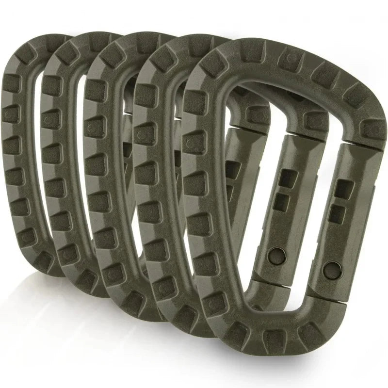 Tactical Carabiner Clip D Ring Backpack Utility Hook