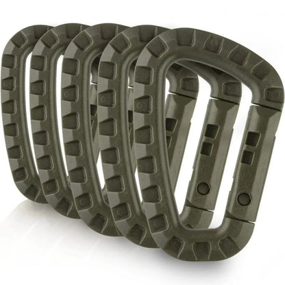 Tactical Carabiner Clip D Ring Backpack Utility Hook