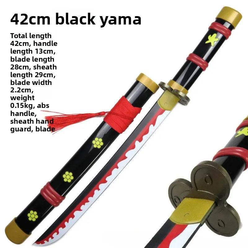Zoro Katana Sword Model – Wooden Anime Cosplay Prop with Sheath