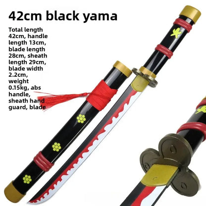 Zoro Katana Sword Model – Wooden Anime Cosplay Prop with Sheath