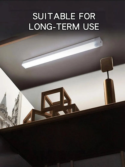 LED Motion Sensor Light Type C Rechargeable Light Wireless LED Night Light Cabinet Wardrobe Lamp Staircase Backlight For Kitchen