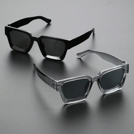 Classic Square Plastic Frame Sunglasses for Men & Women