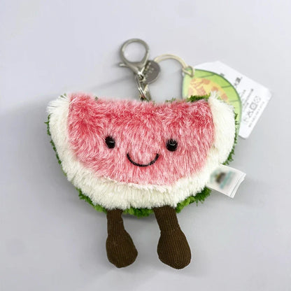Cute Plush Keychain Soft Animal Bag Charm Pendant
