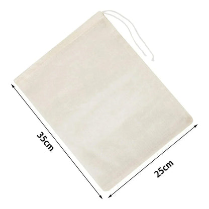 Reusable Nut Milk Bag Fine Mesh Strainer for Juice and Yogurt Filter