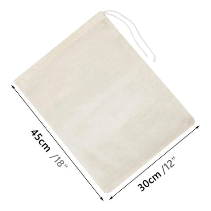 Reusable Nut Milk Bag Fine Mesh Strainer for Juice and Yogurt Filter