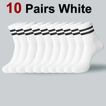 Crew Sports Socks Breathable Sweat Absorbing Athletic Socks