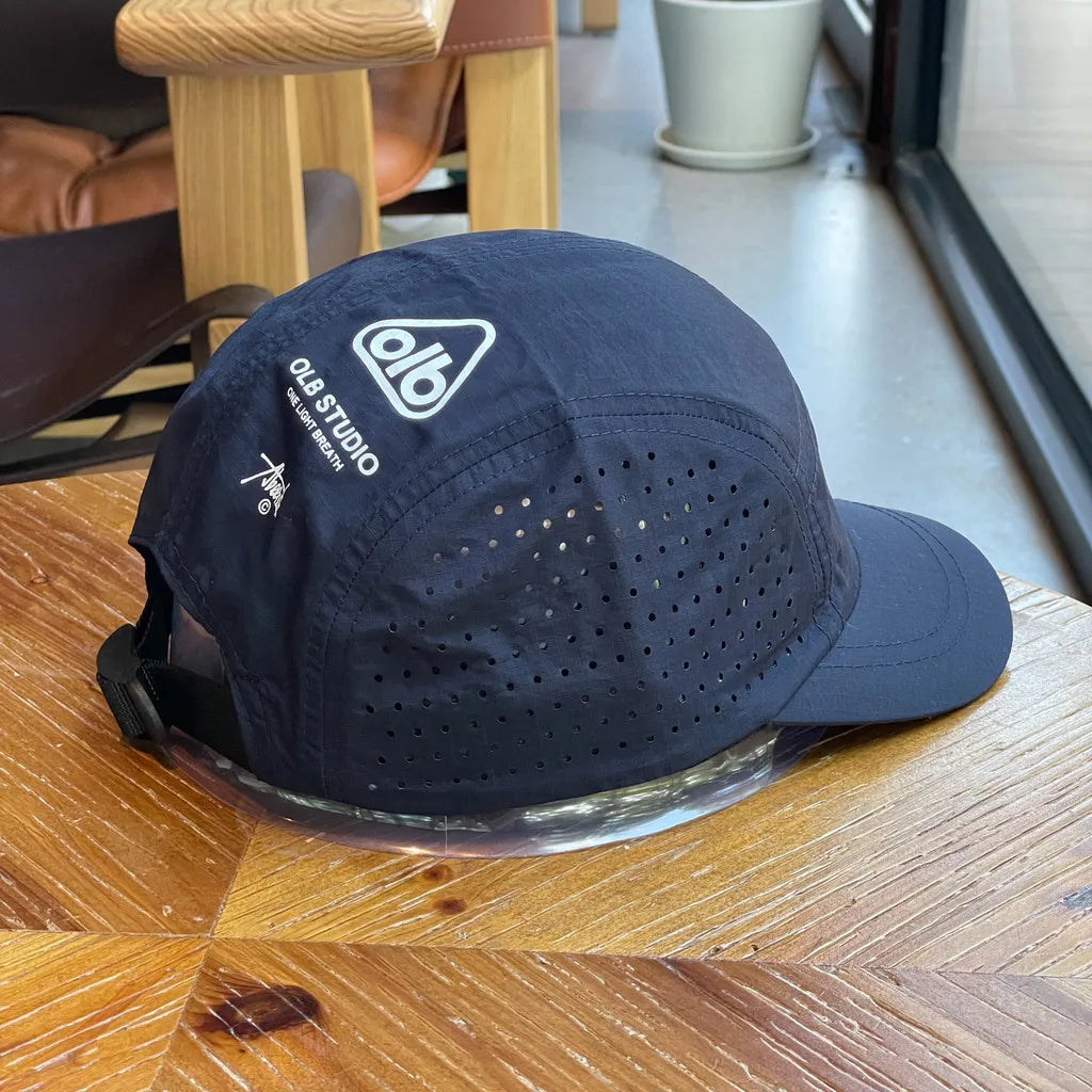 Short Brim Quick Dry Mesh Baseball Cap for Outdoor Adventures