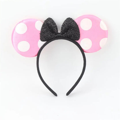 Mouse Ears Sequin Bow Headband for Kids & Moms