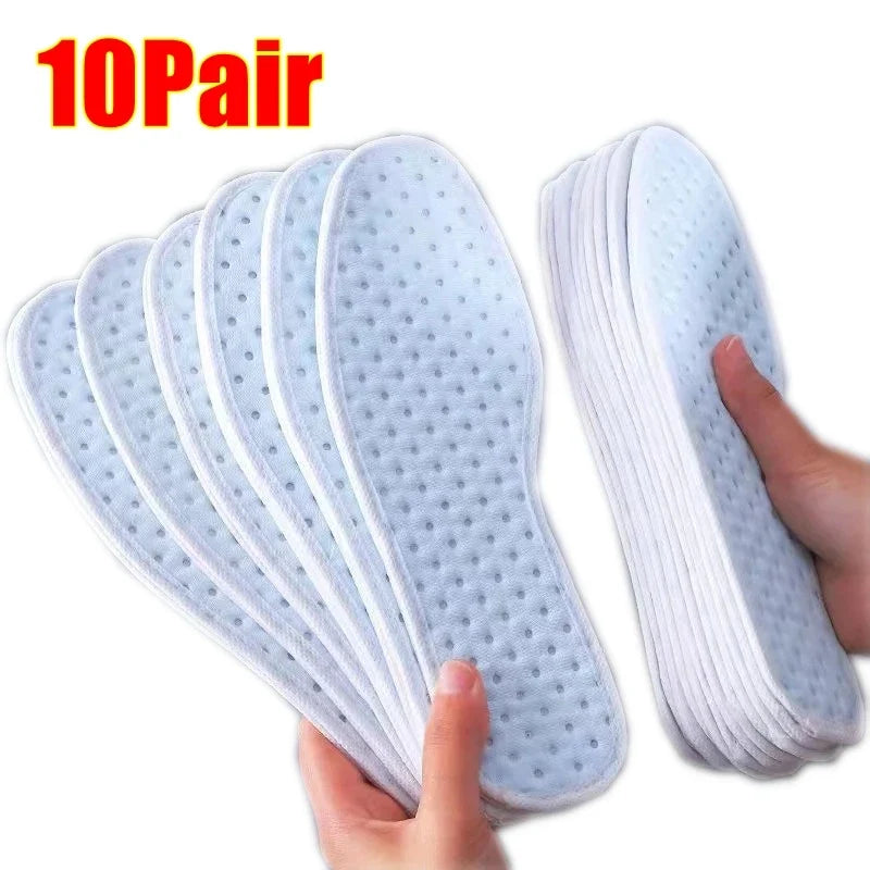 Bamboo Charcoal Insoles Breathable Deodorizing Sports Shoe Inserts