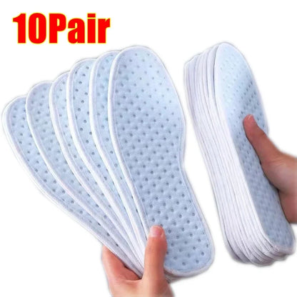 Bamboo Charcoal Insoles Breathable Deodorizing Sports Shoe Inserts