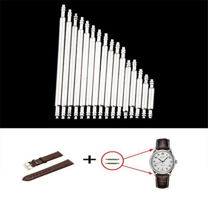 360pcs/set Strainless Steel Spring Bars Dia 1.5mm/1.8mm Length8mm - 25mm/6mm - 23mm Watchband Strap Belt Watch Repair Tools Pin