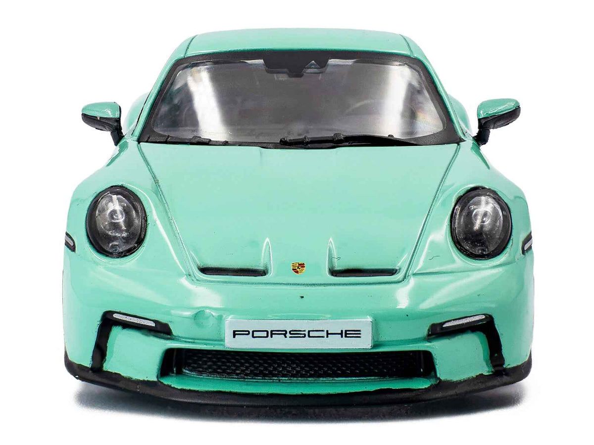 2023 Porsche 911 (992) GT3 Touring Mint Green 1/43 Diecast Model Car by Solido