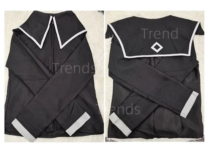 Akemi Homura Anime Cosplay Costume – Fighting Uniform Outfit