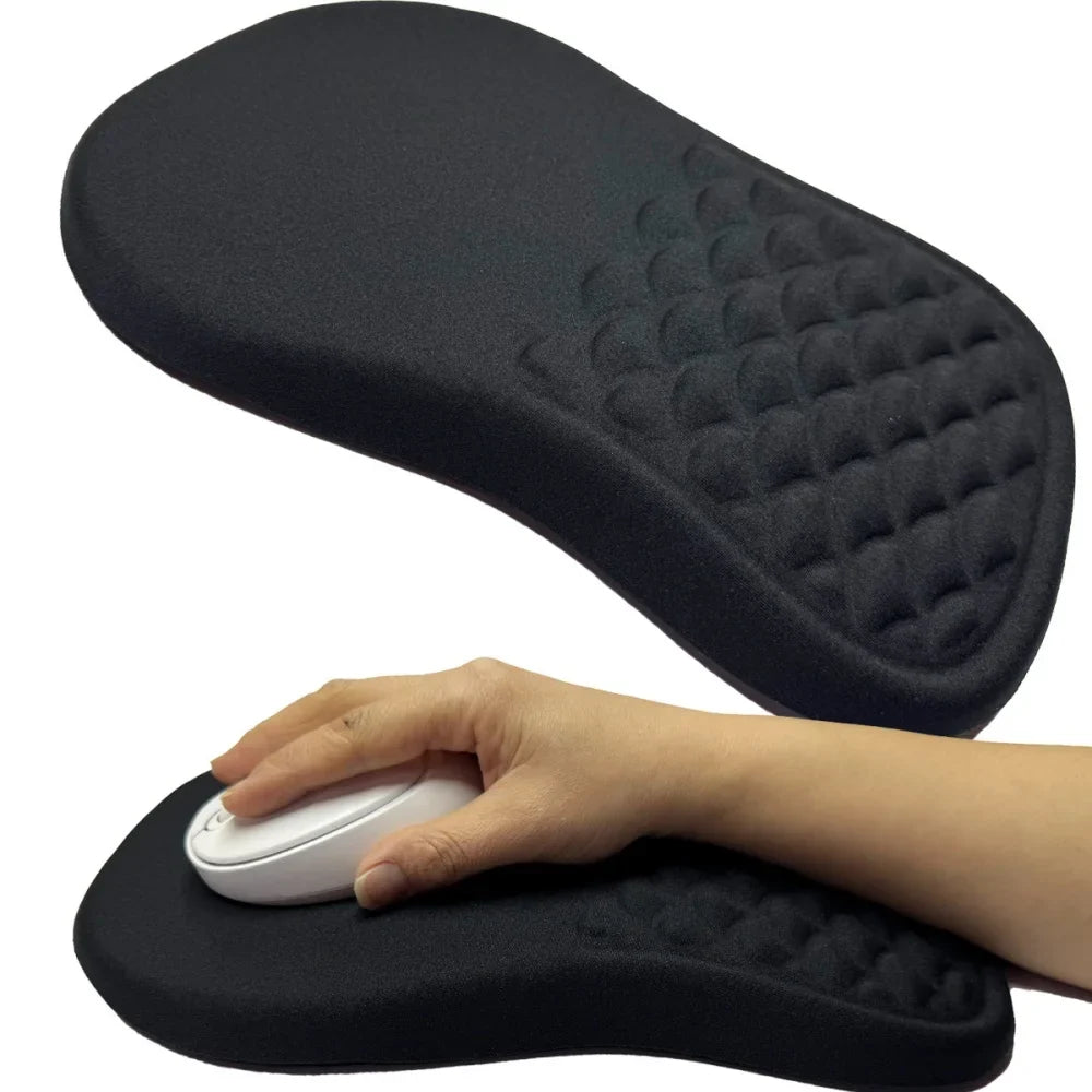 Ergonomic Wrist Support Mouse Pad Memory Foam Non-Slip Mat for PC & Laptop