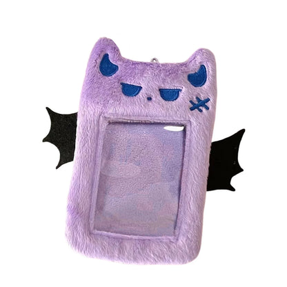 Rabbit Plush Card Holder Cute Bunny Student ID Holder