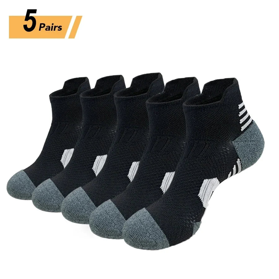 Non Slip Running Socks 3 Pair Fitness Sports Socks
