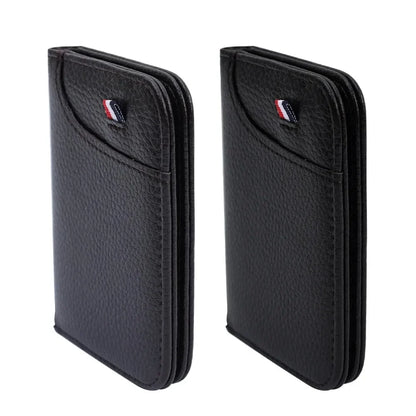 Slim Card Wallet PU Leather Mini Credit Card Holder