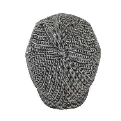 Unisex Newsboy Hat Retro Cotton Beret Flat Cap