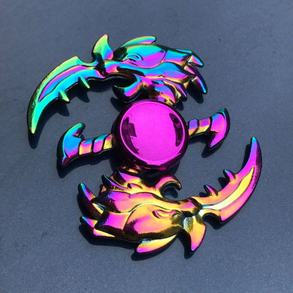 Rainbow Metal High-Speed Fidget Spinner