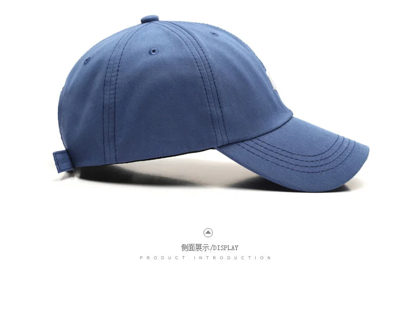 100% Cotton Embroidery Snapback Baseball Cap for Summer Style