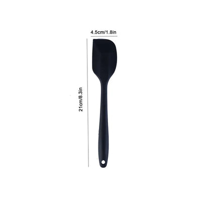 Heat Resistant Silicone Spatula – Non Stick Cream & Baking Tool