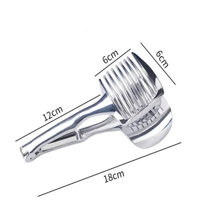 Stainless Steel Fruit Slicer Clip for Tomato, Onion and Citrus