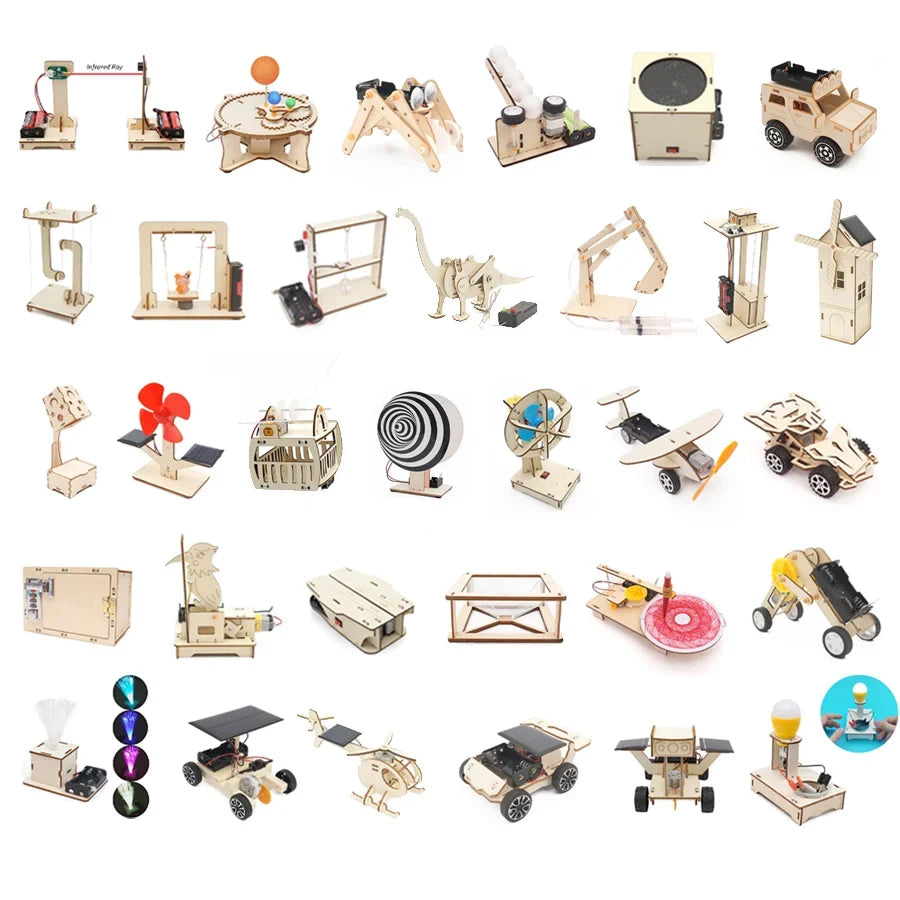 DIY STEM Science Experiment Model Kit for Kids