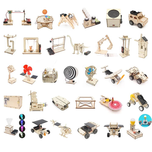 DIY STEM Science Experiment Model Kit for Kids