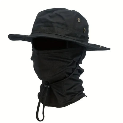 Camouflage Boonie Outdoor Hunting Hat with Wide Brim Protection