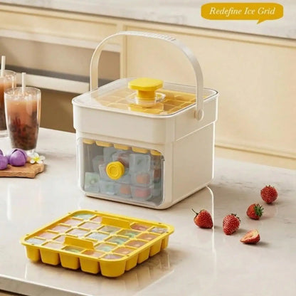 Instant Press Ice Cube Maker Portable Ice Mold for Drinks & Travel Use