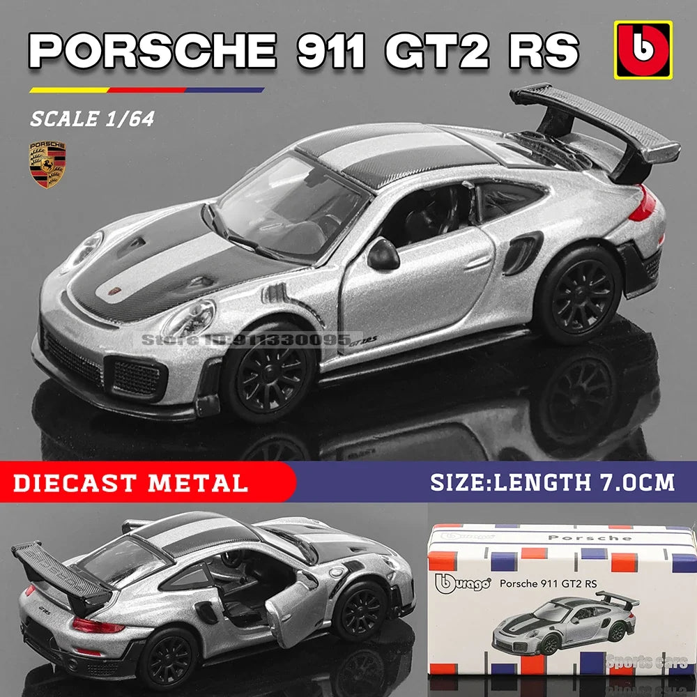 1:64 Diecast Car Model – Alloy Pull Back Collectible Toy