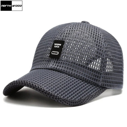 Northwood Mesh Baseball Trucker Cap for Outdoor Summer Comfort