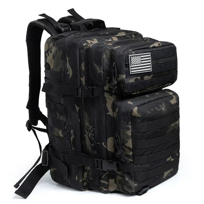 45L Hunting Large Capacity Outdoor Tactical Backpacks for Men/Women 3 Days Gym Hiking Ba For Trekking Camping Daypack Back Pack