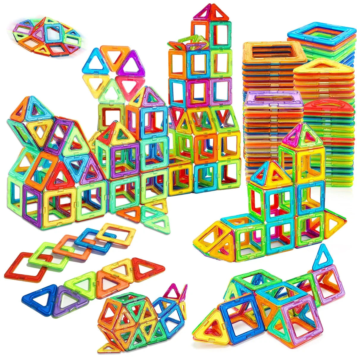 Magnetic Building Blocks STEM Educational Construction Toys