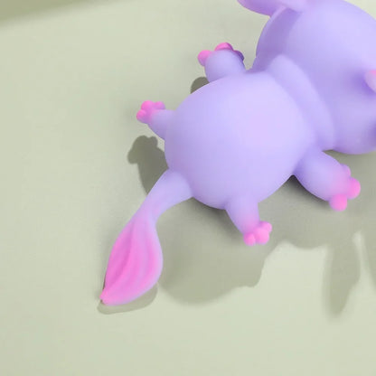 Cute Axolotl Squishy Squeeze Fidget Toy for Stress Relief Kids